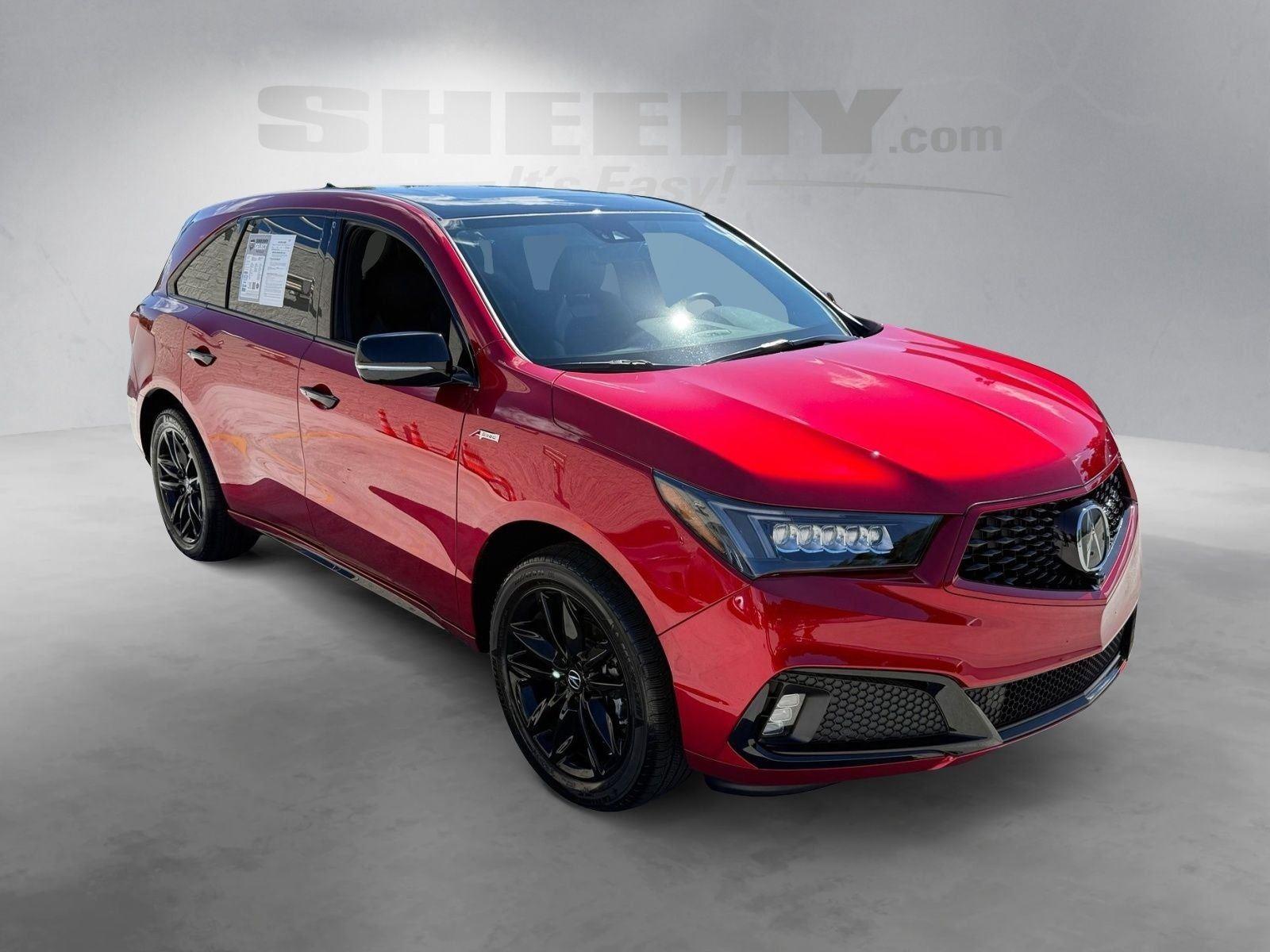 Used 2020 Valencia Red Pearl Acura SH-AWD PMC Edition image 2