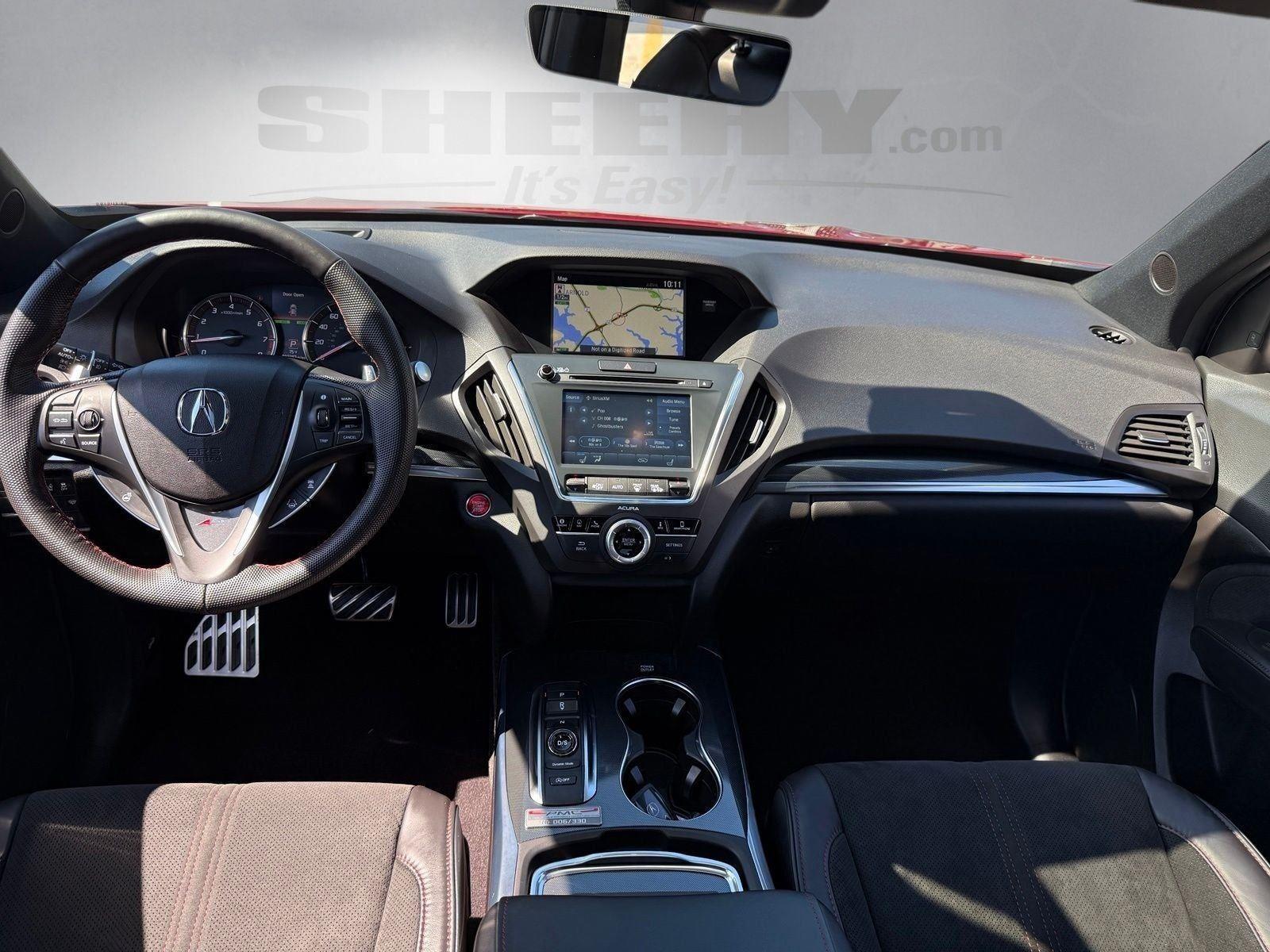 Used 2020 Valencia Red Pearl Acura SH-AWD PMC Edition image 3