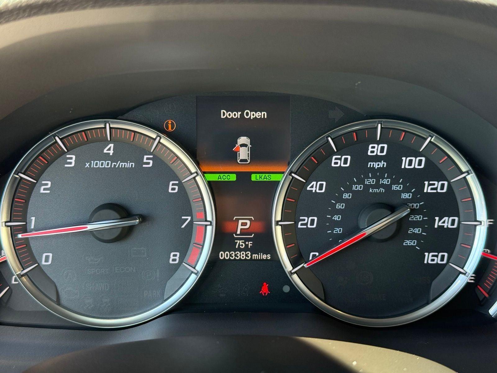 Used 2020 Valencia Red Pearl Acura SH-AWD PMC Edition image 6