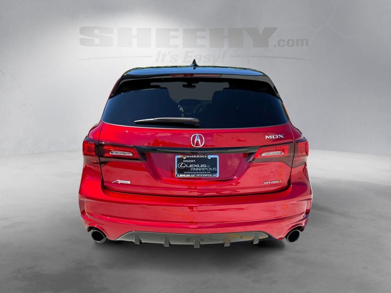 Used 2020 Valencia Red Pearl Acura SH-AWD PMC Edition image 13