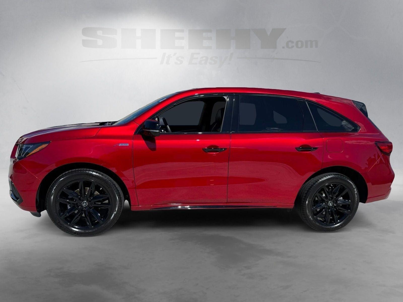 Used 2020 Valencia Red Pearl Acura SH-AWD PMC Edition image 15
