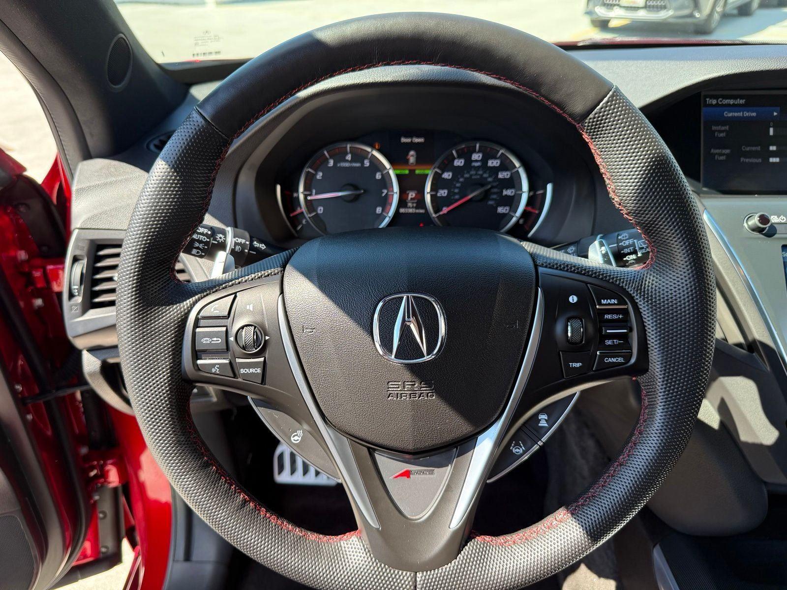 Used 2020 Valencia Red Pearl Acura SH-AWD PMC Edition image 18