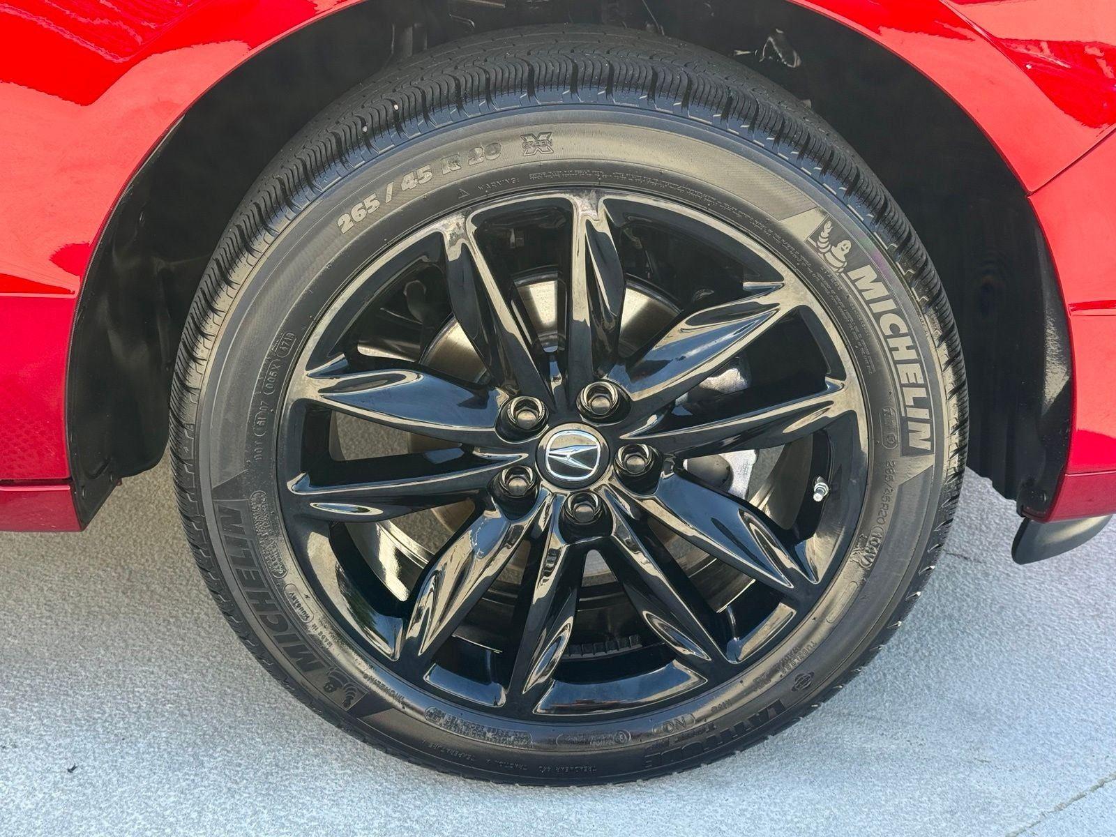Used 2020 Valencia Red Pearl Acura SH-AWD PMC Edition image 30