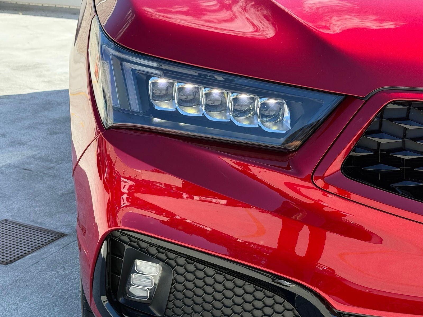 Used 2020 Valencia Red Pearl Acura SH-AWD PMC Edition image 33