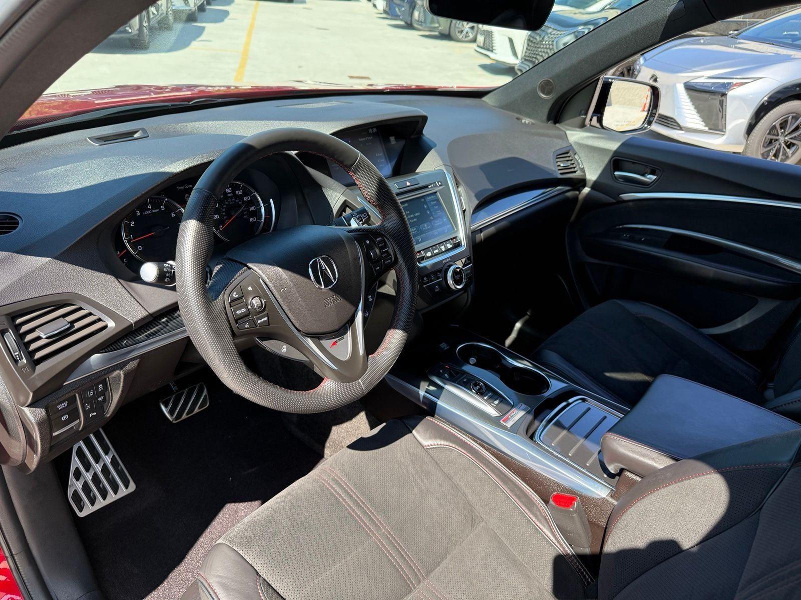 Used 2020 Valencia Red Pearl Acura SH-AWD PMC Edition image 36