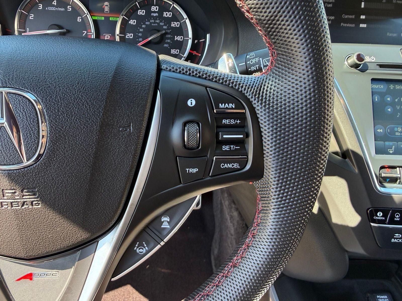 Used 2020 Valencia Red Pearl Acura SH-AWD PMC Edition image 39