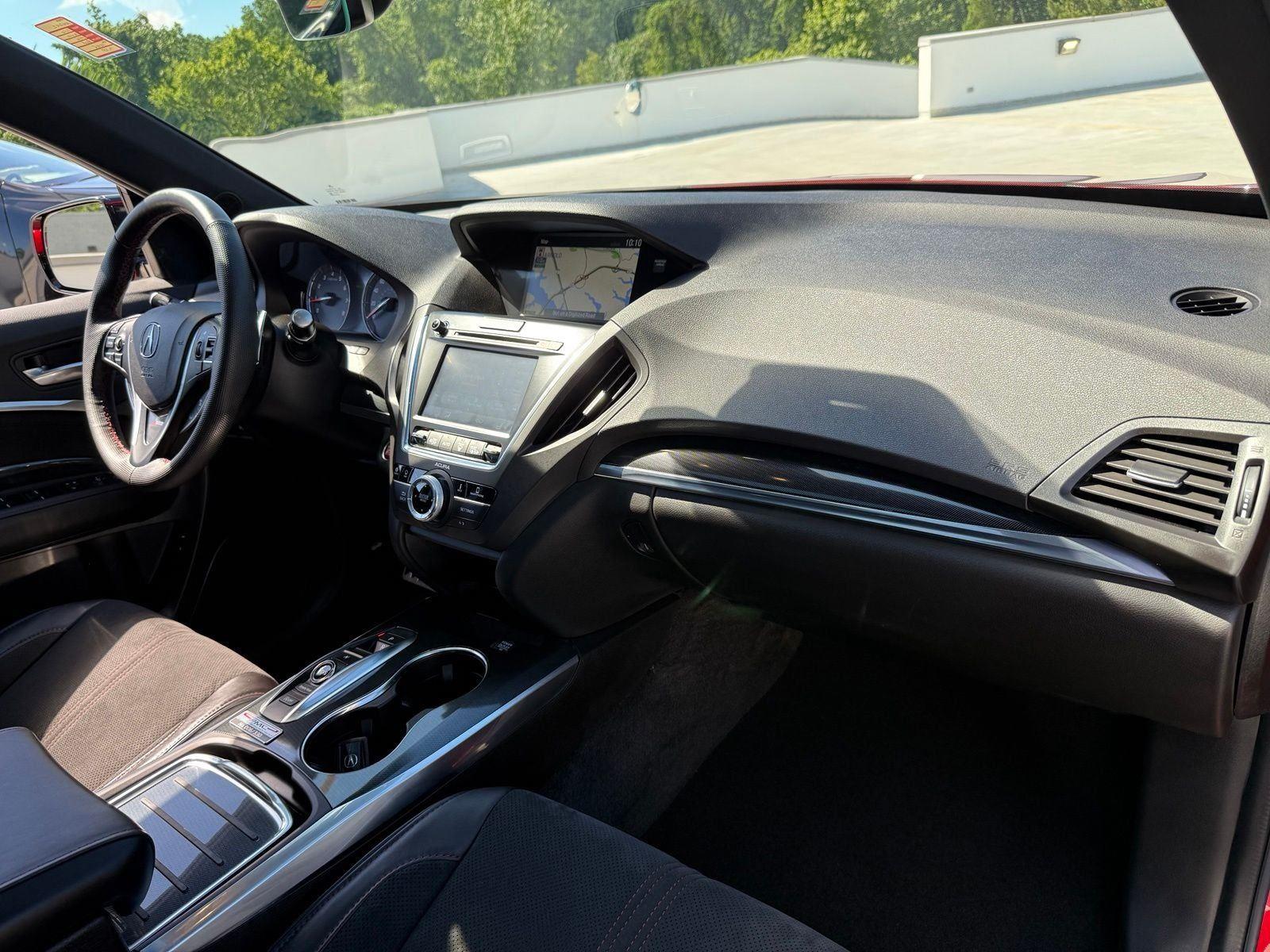 Used 2020 Valencia Red Pearl Acura SH-AWD PMC Edition image 49