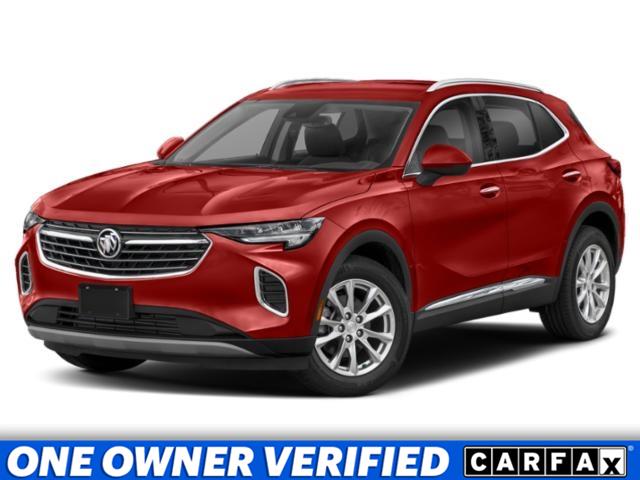 Cinnabar Metallic 2023 Buick Envision Preferred AWD SUV / Crossover All-Wheel Drive 9-Speed Automatic