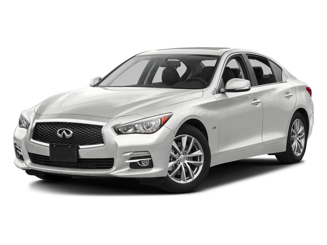 Pure White 2017 INFINITI Q50 Sedan All-Wheel Drive Automatic