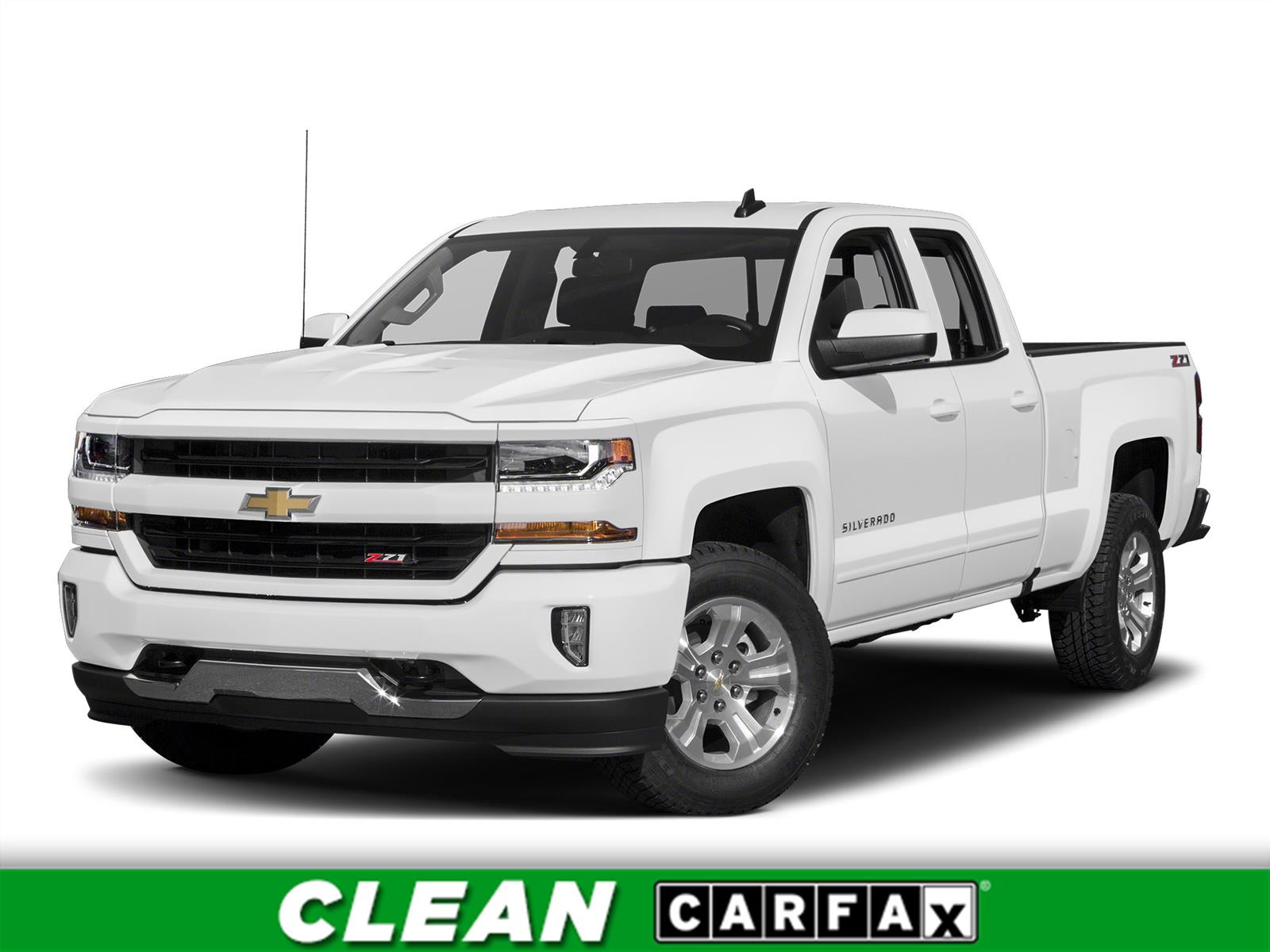 Summit White 2017 Chevrolet Silverado 1500 Pickup Truck Four-Wheel Drive 6-Speed Automatic