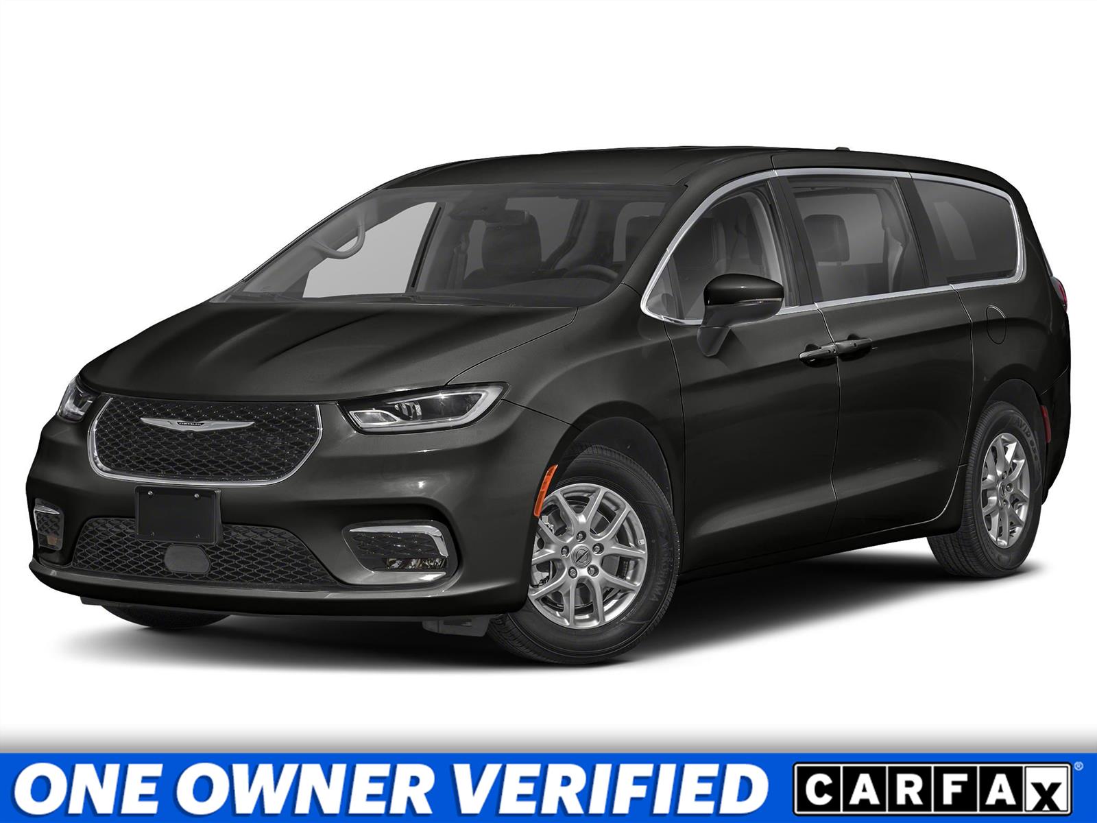Brilliant Black Crystal Pearlcoat 2023 Chrysler Pacifica Minivan Front-Wheel Drive 9-Speed Automatic