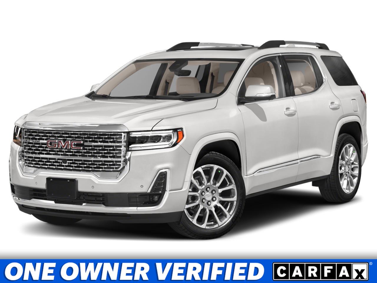 Summit White 2023 GMC Acadia SUV / Crossover Four-Wheel Drive 9-Speed Automatic