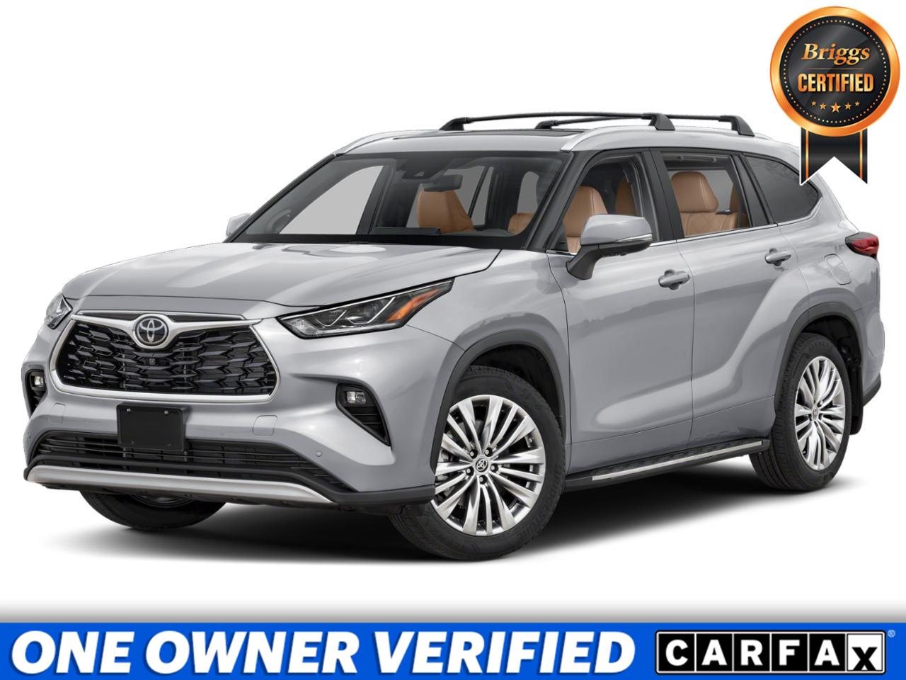 Celestial Silver Metallic 2024 Toyota Highlander SUV / Crossover All-Wheel Drive Automatic