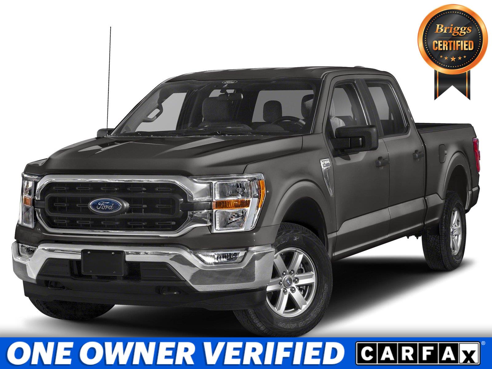Carbonized Gray Metallic 2023 Ford F-150 Pickup Truck Four-Wheel Drive Automatic