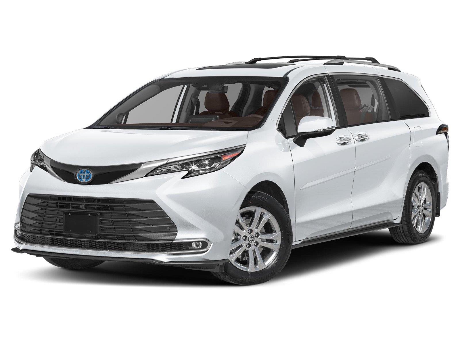 White (Wind Chill Pearl) 2026 Toyota Sienna Minivan All-Wheel Drive Continuously Variable Transmission