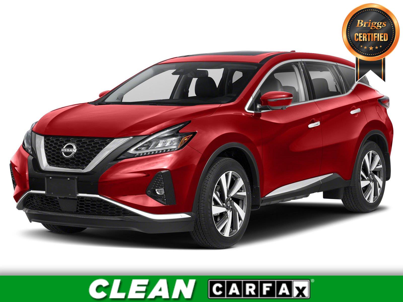 Red (Scarlet Ember Tintcoat) 2023 Nissan Murano SUV / Crossover All-Wheel Drive Continuously Variable Transmission