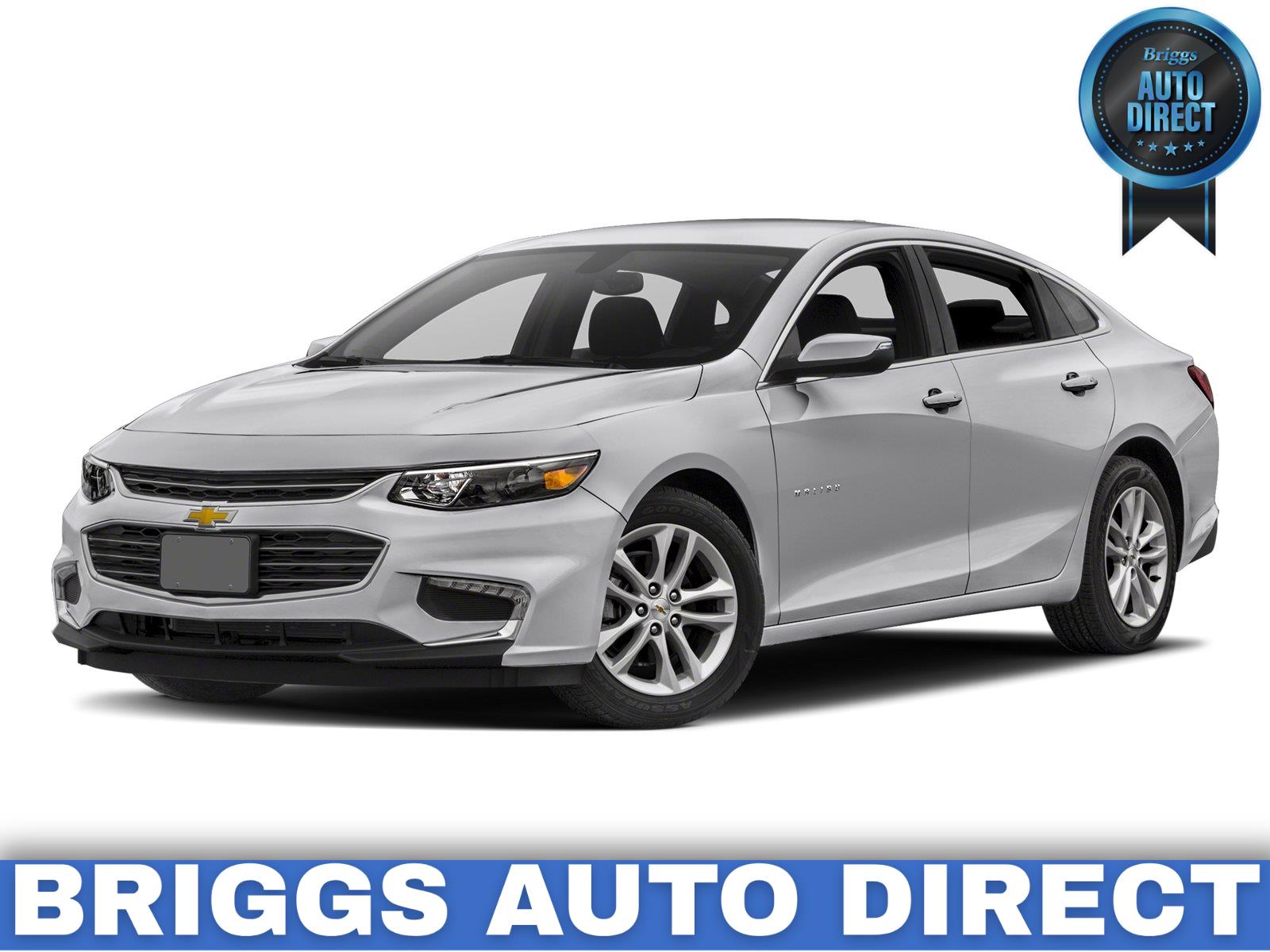 Silver Ice Metallic 2018 Chevrolet Malibu Sedan Front-Wheel Drive 6-Speed Automatic