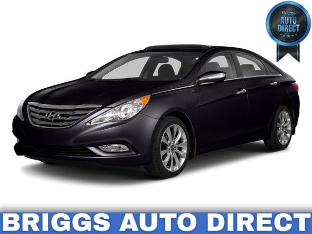 Midnight Black 2013 Hyundai Sonata Sedan Front-Wheel Drive Automatic