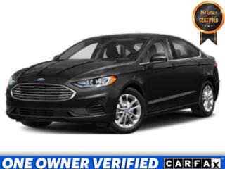 Agate Black Metallic 2020 Ford Fusion Sedan Front-Wheel Drive 6-Speed Automatic