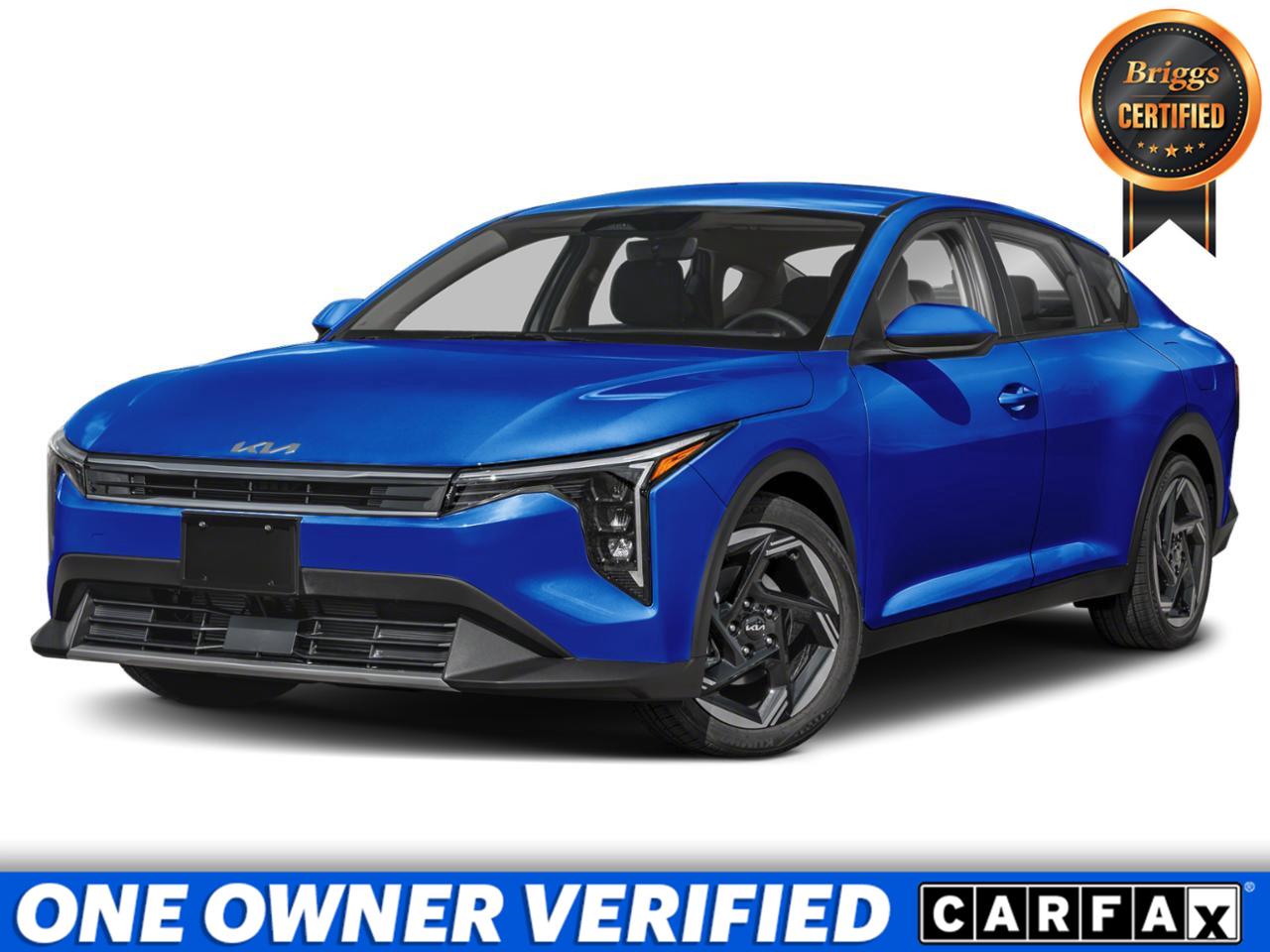 Deep Sea Blue 2025 Kia K4 Sedan Front-Wheel Drive Continuously Variable Transmission