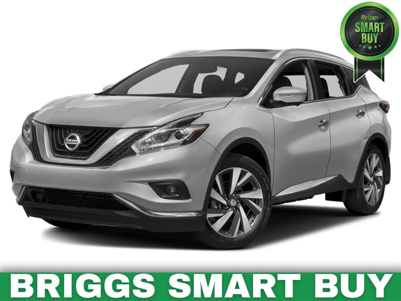 Brilliant Silver Metallic 2015 Nissan Murano SUV / Crossover All-Wheel Drive Continuously Variable Transmission