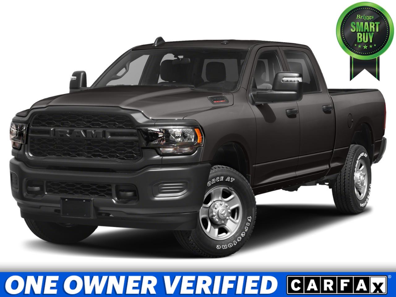 Gray (Granite Crystal Metallic Clearcoat) 2024 RAM 2500 Pickup Truck Four-Wheel Drive 6-Speed Automatic