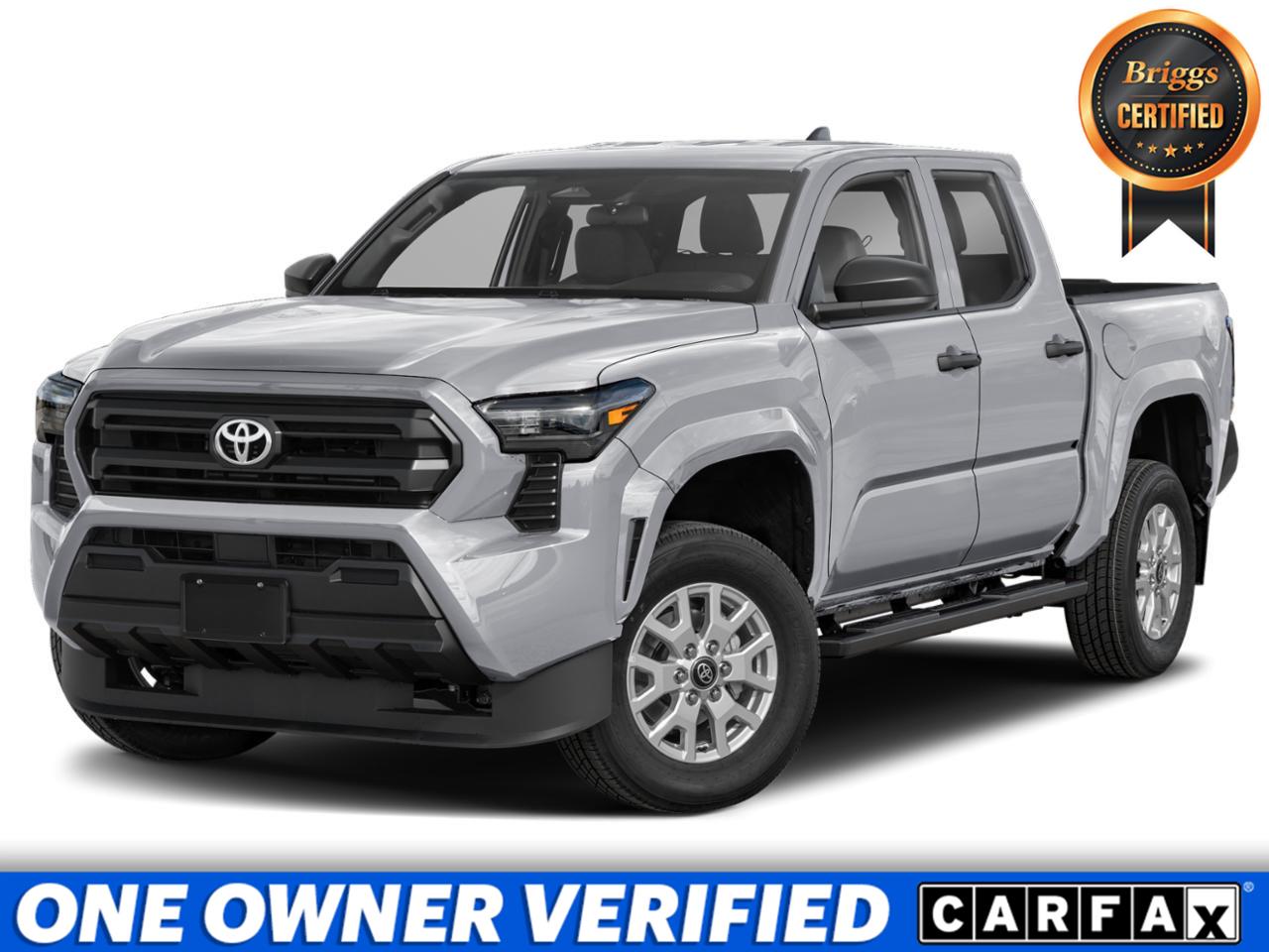 Celestial Silver Metallic 2024 Toyota Tacoma Pickup Truck Four-Wheel Drive Automatic