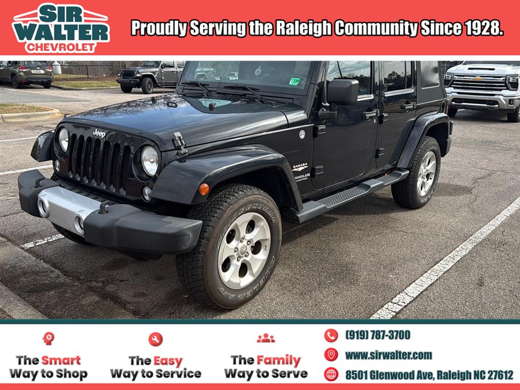 2014 Jeep Wrangler Unlimited Sahara 4WD