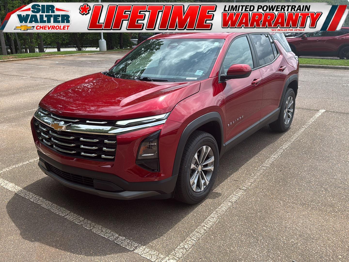 Radiant Red Tintcoat 2025 Chevrolet Equinox SUV / Crossover Front-Wheel Drive Continuously Variable Transmission