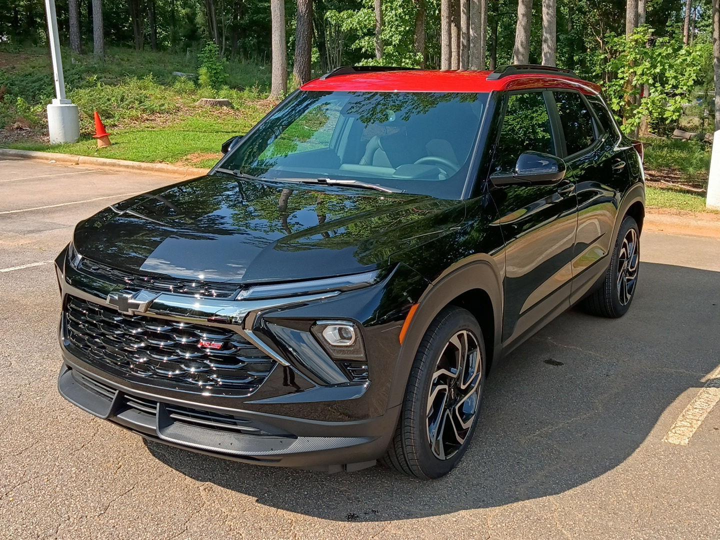 2026 Chevrolet Trailblazer RS - Mosaic Black Metallic exterior view 2