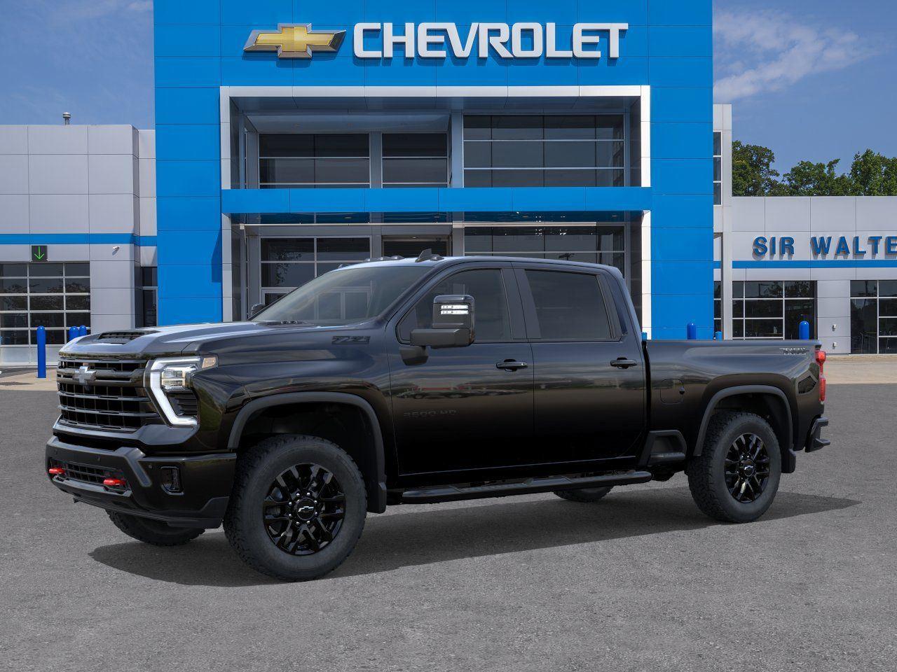 2026 Chevrolet Silverado 2500HD LT - Black exterior view 3