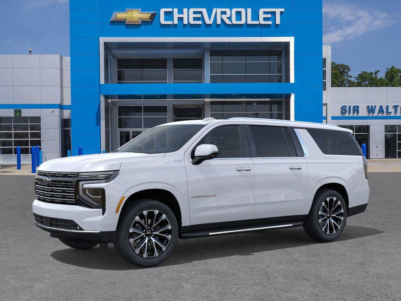 2026 Chevrolet Suburban High Country - Polar White Tricoat exterior view 2