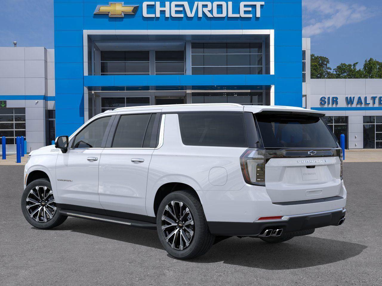 2026 Chevrolet Suburban High Country - Polar White Tricoat exterior view 3