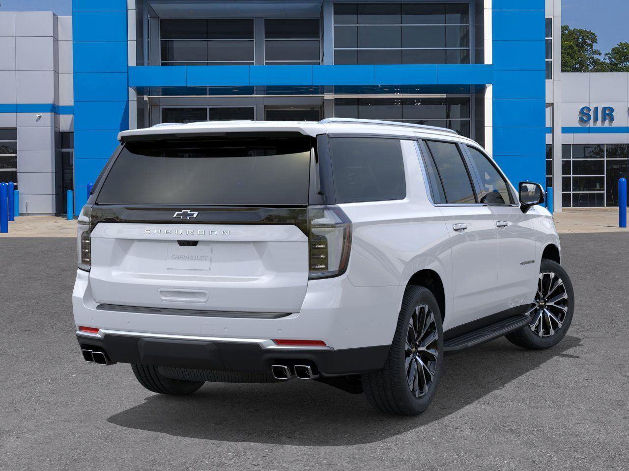 2026 Chevrolet Suburban High Country - Polar White Tricoat exterior view 4