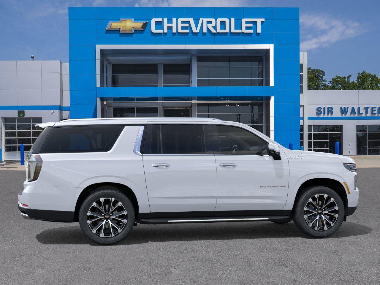 2026 Chevrolet Suburban High Country - Polar White Tricoat exterior view 5