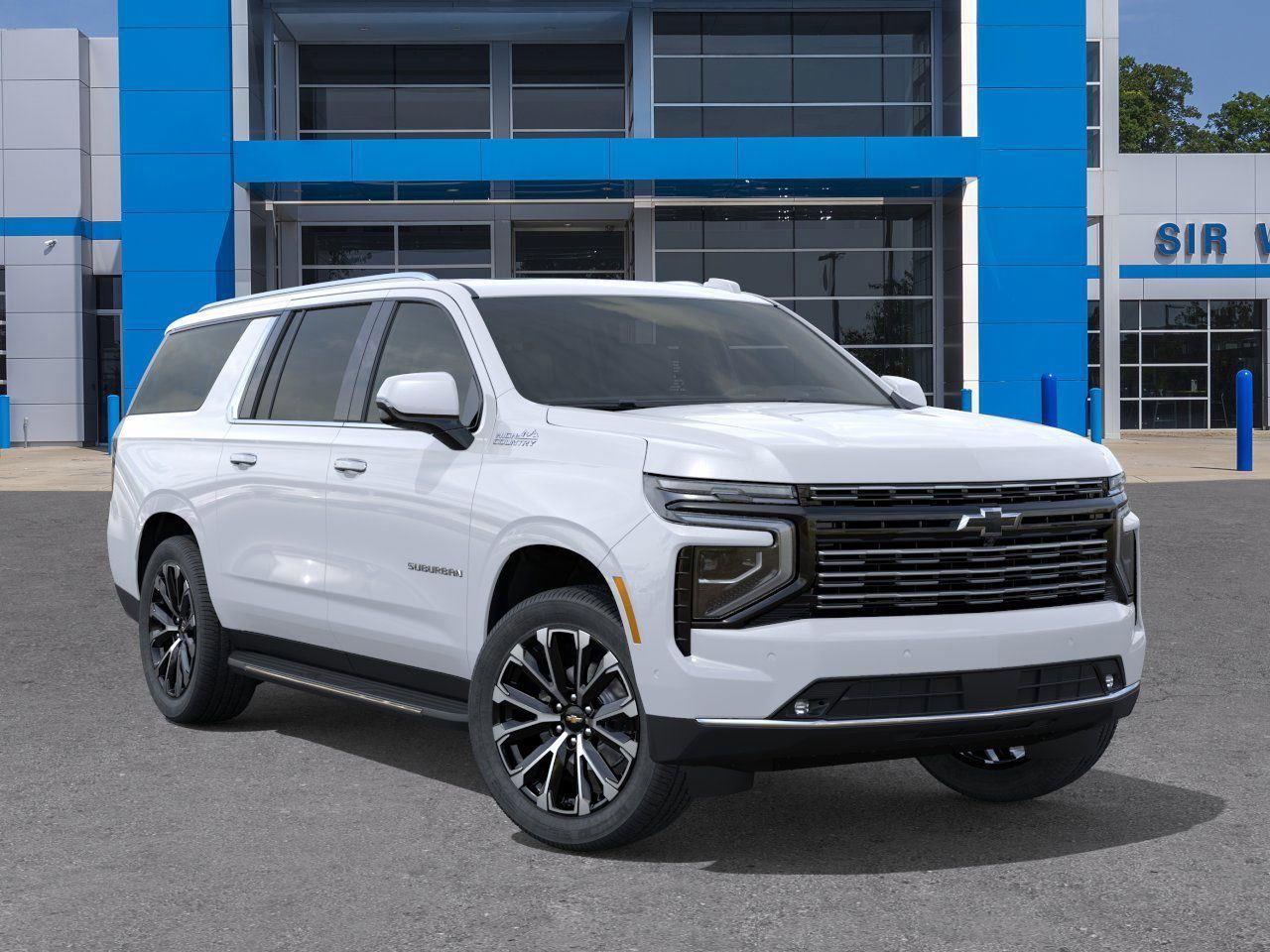 2026 Chevrolet Suburban High Country - Polar White Tricoat exterior view 7