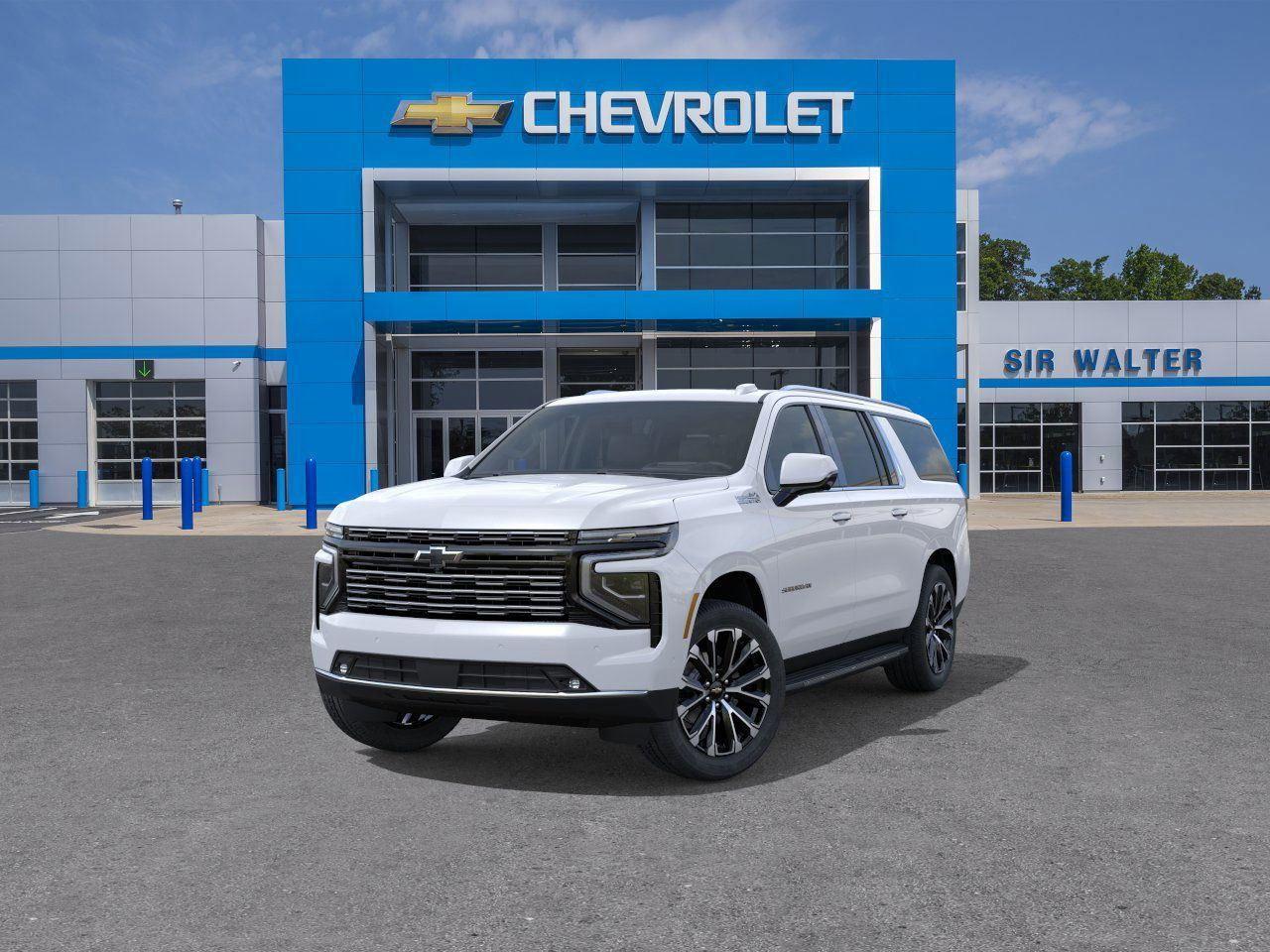 2026 Chevrolet Suburban High Country - Polar White Tricoat exterior view 8