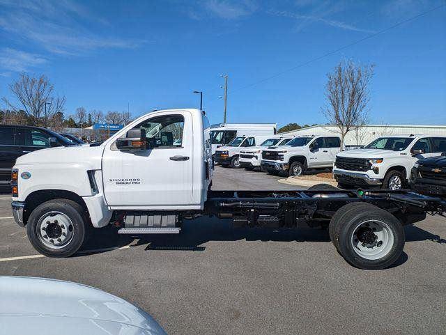 2024 Chevrolet Silverado 6500HD Work Truck - Summit White exterior view 8