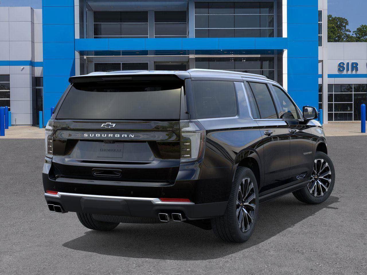 2026 Chevrolet Suburban High Country - Black exterior view 4