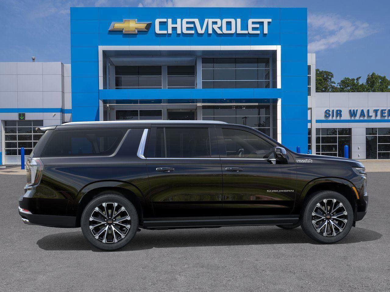 2026 Chevrolet Suburban High Country - Black exterior view 5