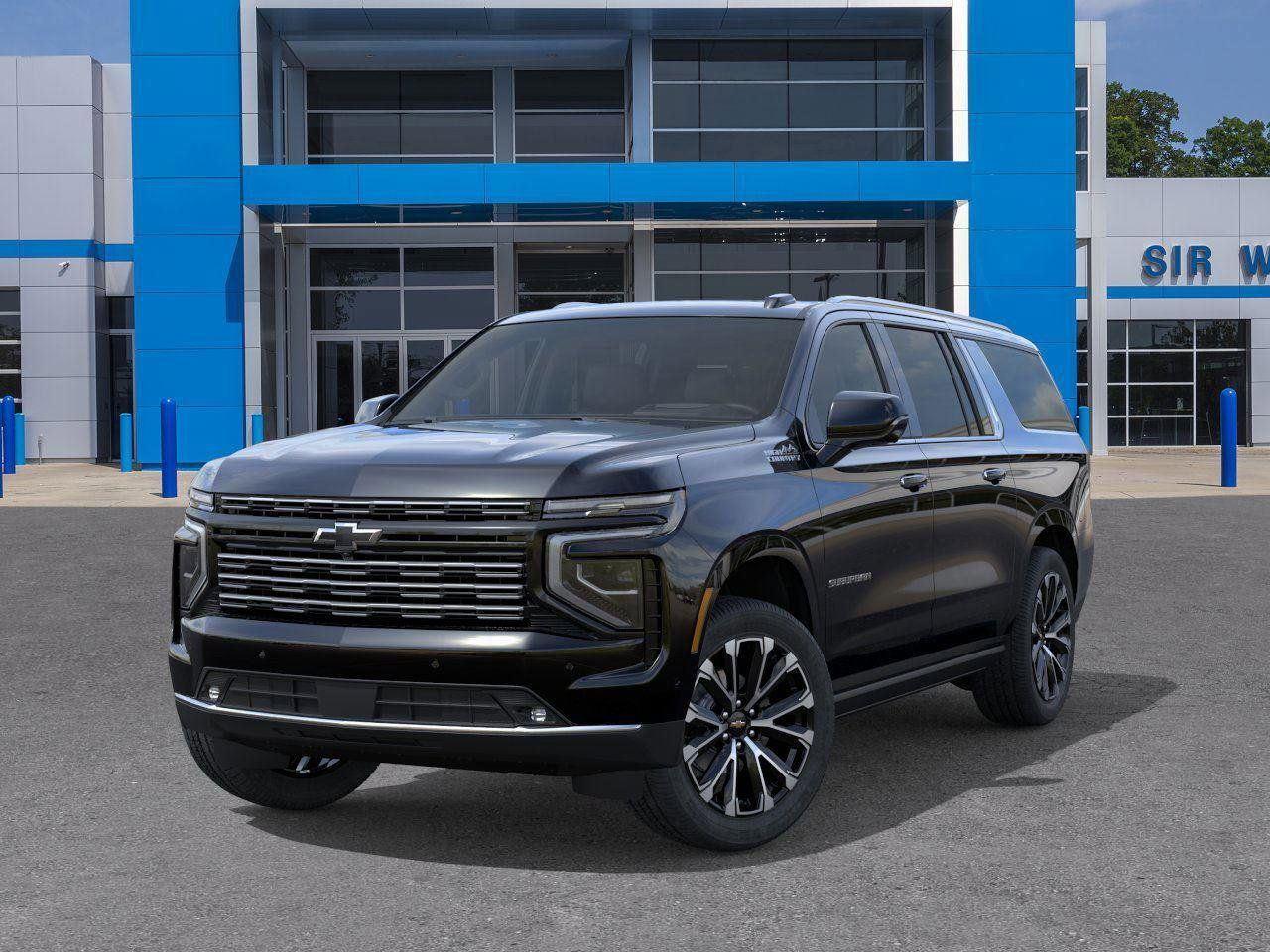 2026 Chevrolet Suburban High Country - Black exterior view 6