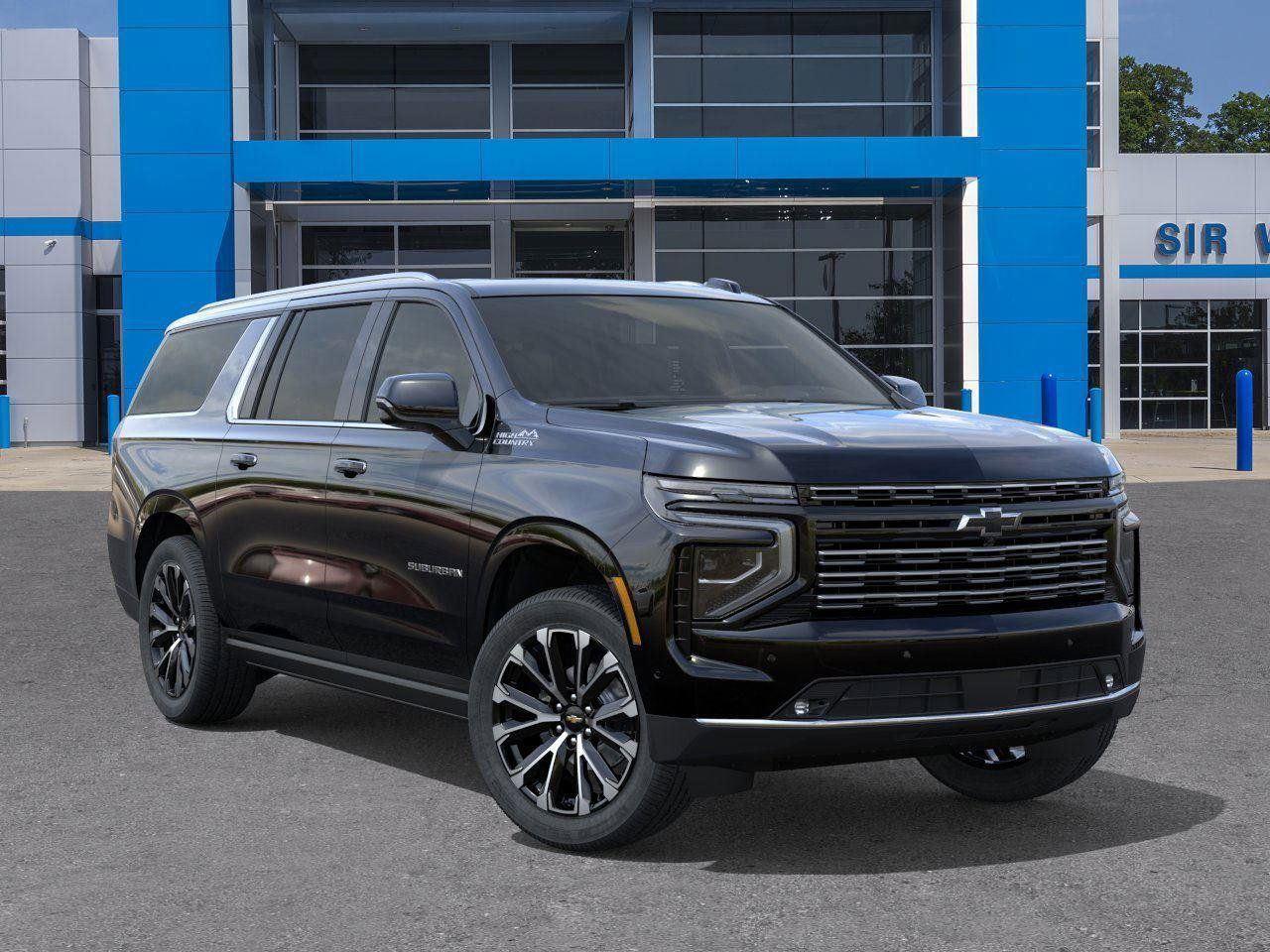 2026 Chevrolet Suburban High Country - Black exterior view 7
