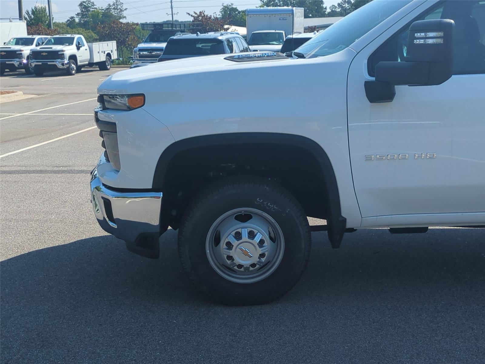 2026 Chevrolet Silverado 3500HD CC Work Truck - Summit White exterior view 10
