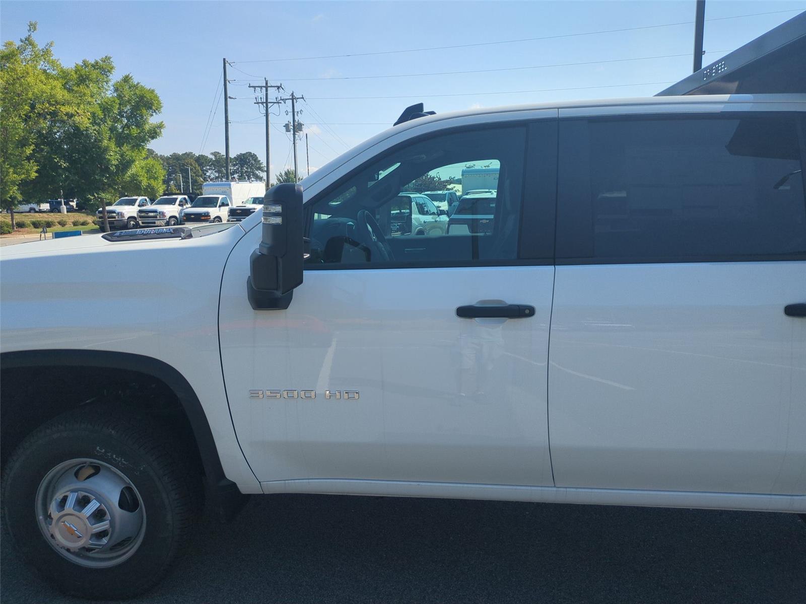 2026 Chevrolet Silverado 3500HD CC Work Truck - Summit White exterior view 12