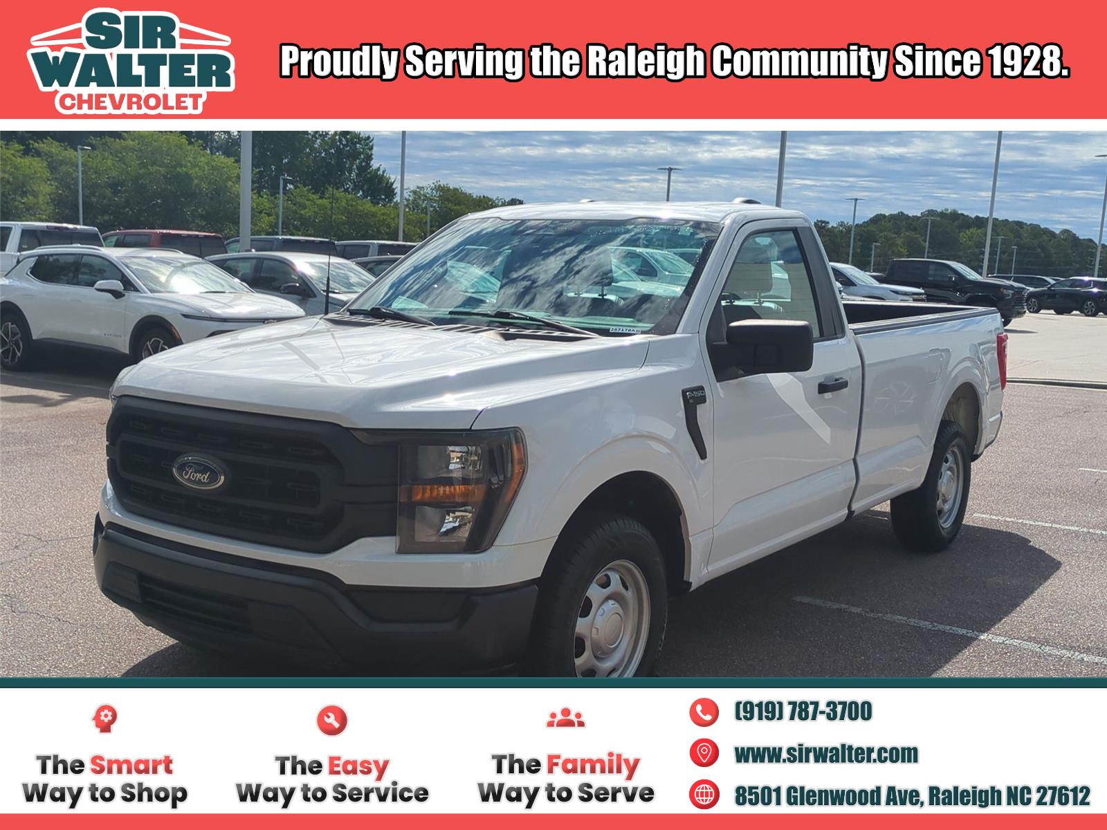 Oxford White 2023 Ford F-150 Pickup Truck 4X2 Automatic