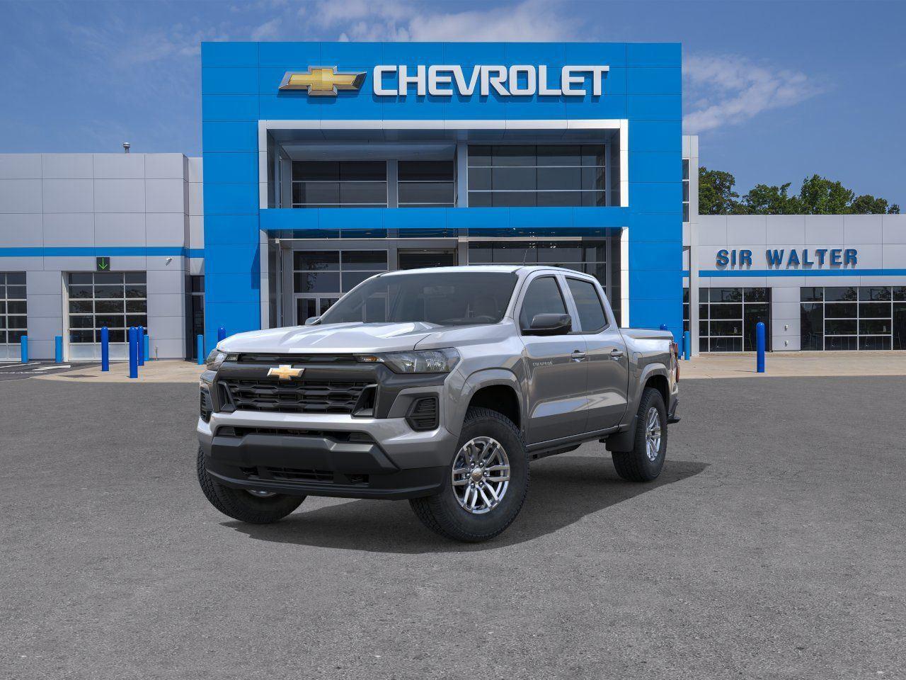 2026 Chevrolet Colorado 4WD LT - Sterling Gray Metallic exterior view 8