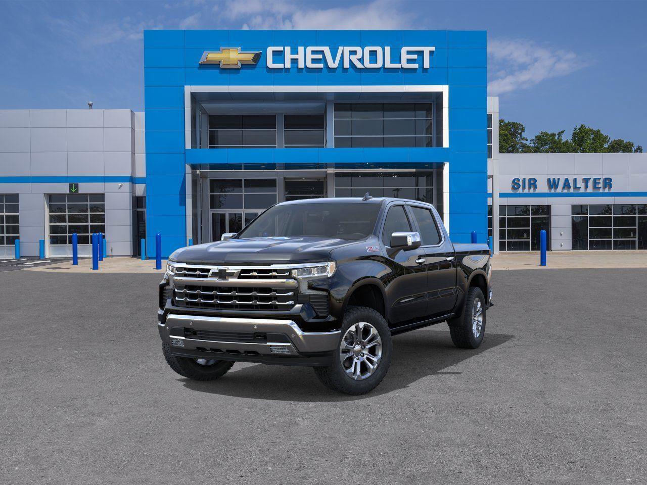 2026 Chevrolet Silverado 1500 LTZ - Black exterior view 8