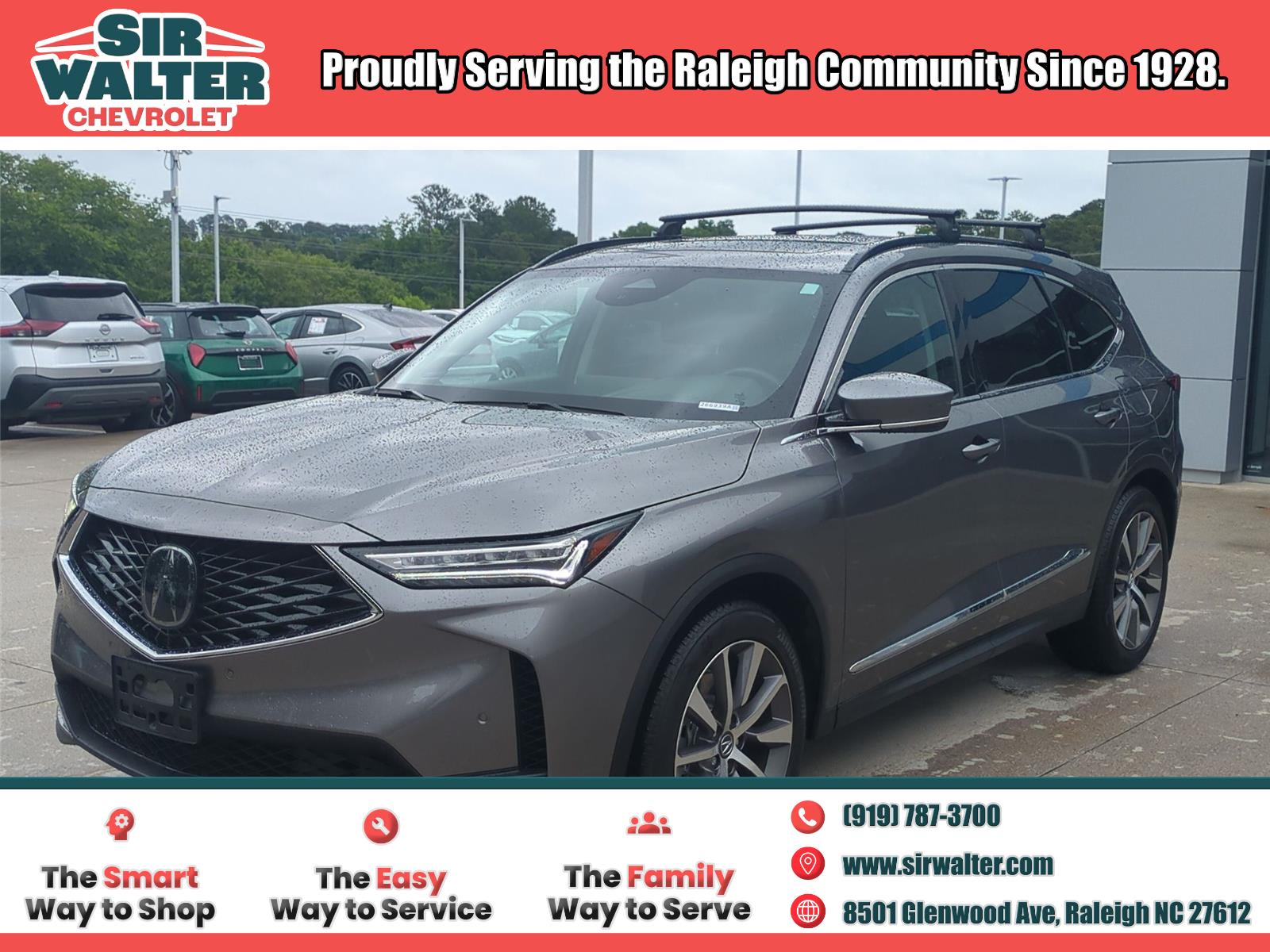 Liquid Carbon Metallic 2025 Acura MDX SUV / Crossover All-Wheel Drive Automatic