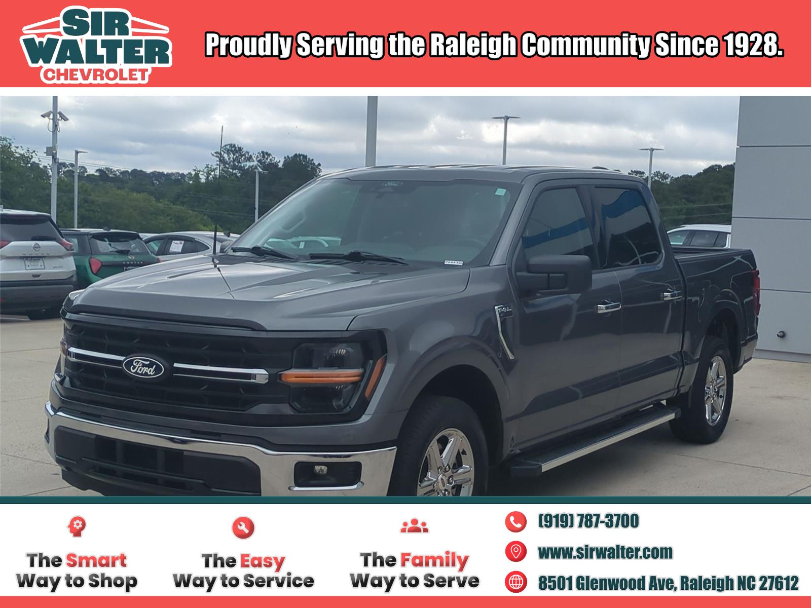 Carbonized Gray 2025 Ford F-150 Pickup Truck 4X2 Automatic