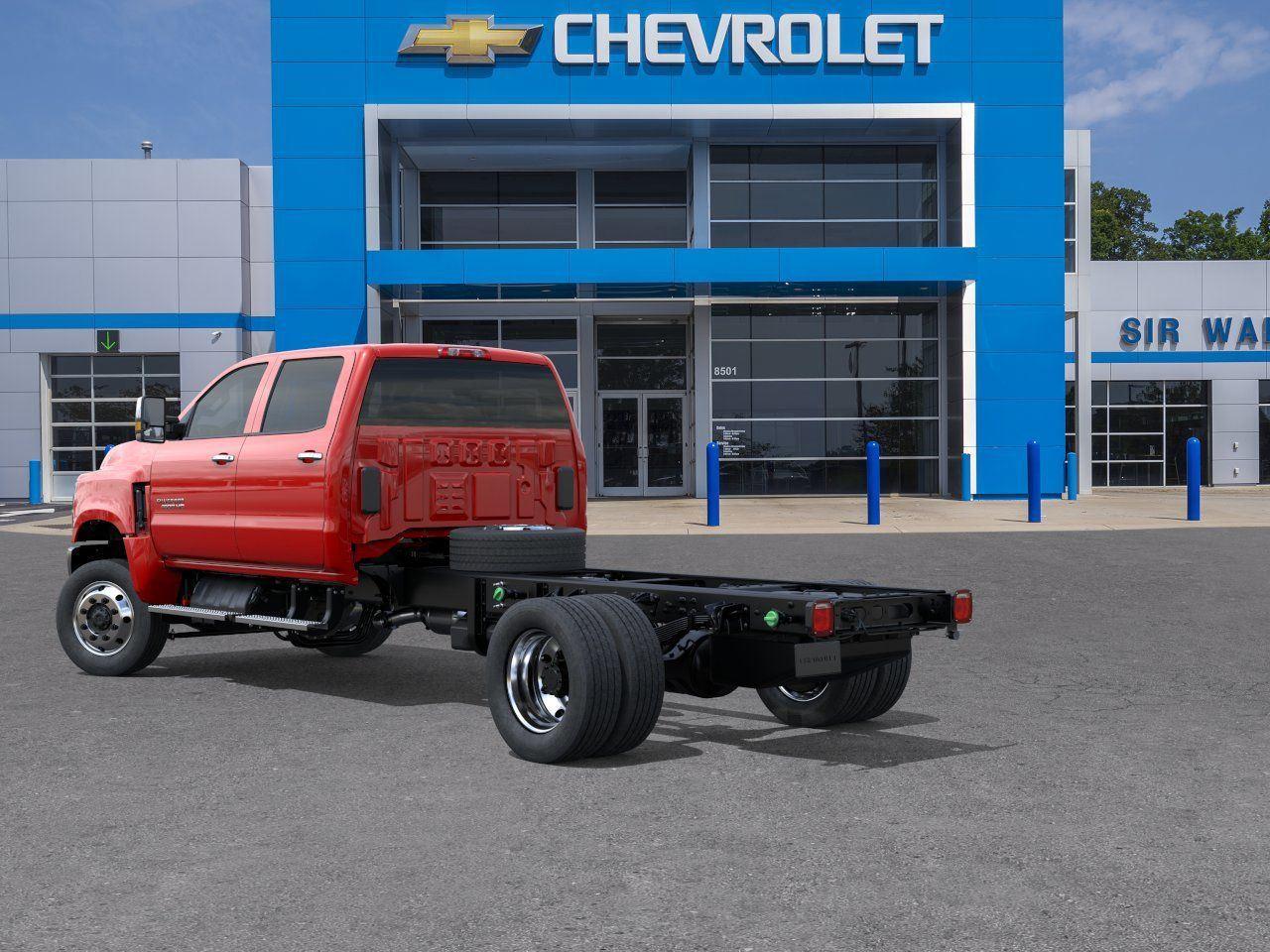 2026 Chevrolet Silverado 4500HD WT - Red Hot exterior view 3